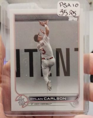 2022 Topps Series 2 #578 Dylan Carlson — front