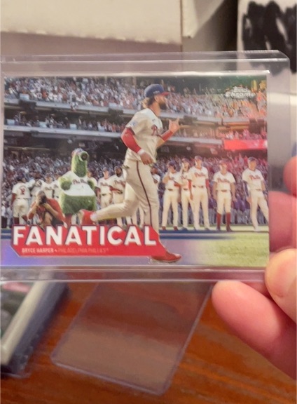 2025 Topps Chrome #FAN-15 Bryce Harper — front