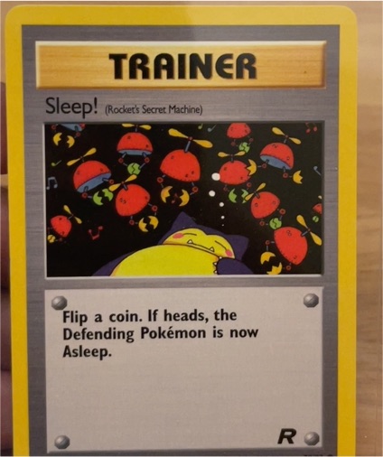 2000 Pokemon Team Rocket #79 Sleep! (Rocket's Secret Machine) — front