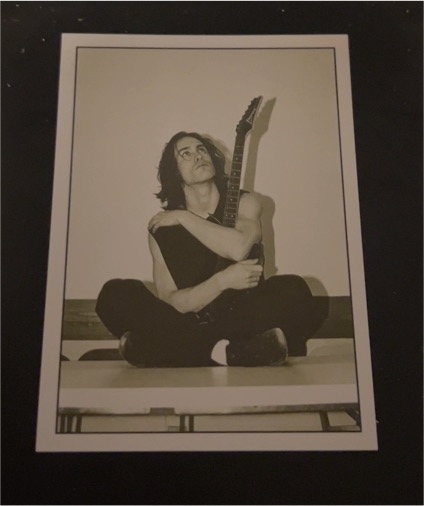 1994 The Crow Brandon Lee CROW VISION Chase Card — front