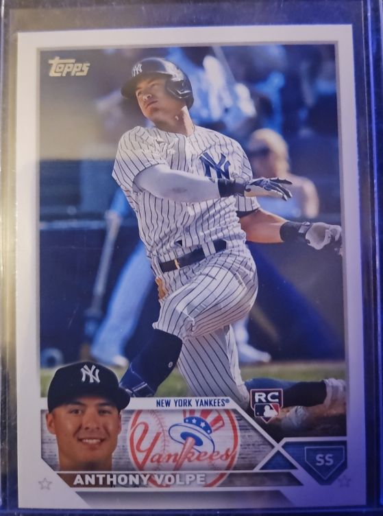 2023 Topps #460 Anthony Volpe — front