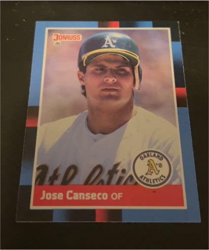 1988 Donruss #302 Jose Canseco — front