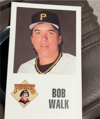 1988 Donruss #1 Bob Walk — front