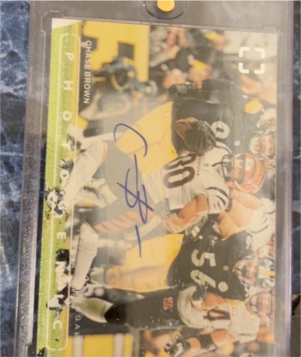 2023 Topps Now #TA-CB Chase Brown — front