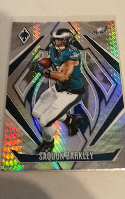 2024 Panini Phoenix Hyper Prizm Saquon Barkley — front