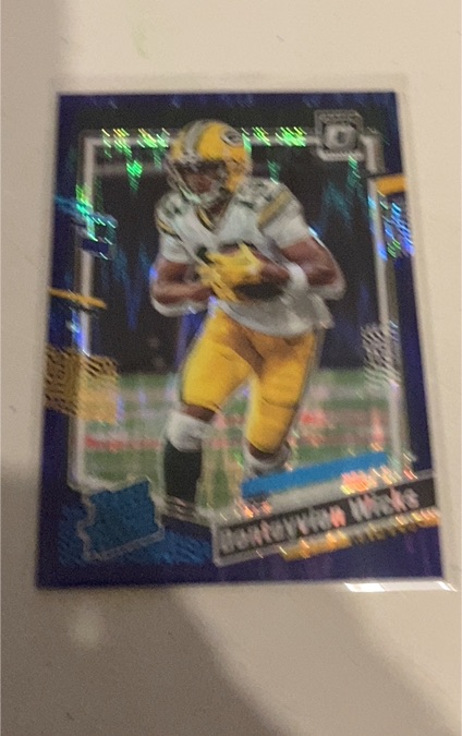 2023 Panini Donruss Optic #249 Dontayvion Wicks — front
