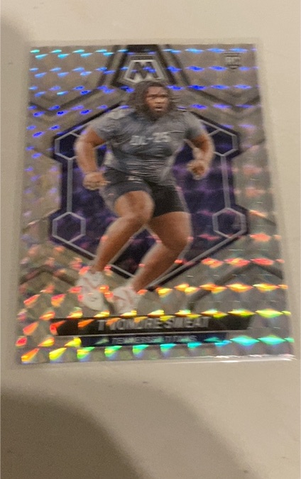 2024 Panini Mosaic #338 T'Vondre Sweat — front