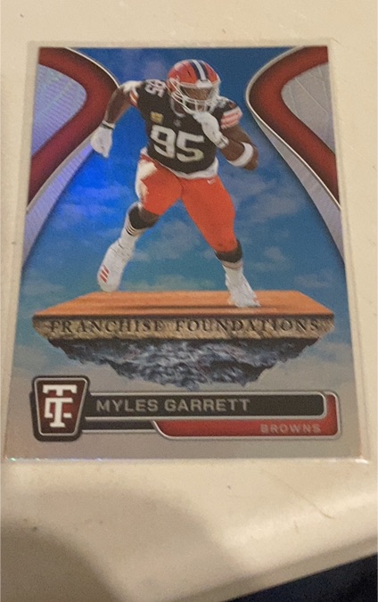 2024 Panini Totally Certified #7 Myles Garrett Franchise Foundations — front