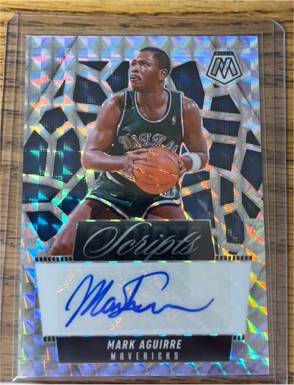 2024-25 Panini Mosaic #MS-MAD Mark Aguirre — front