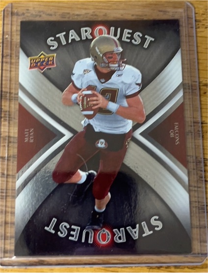2008 Upper Deck First Edition StarQuest #SQ22 Matt Ryan — front