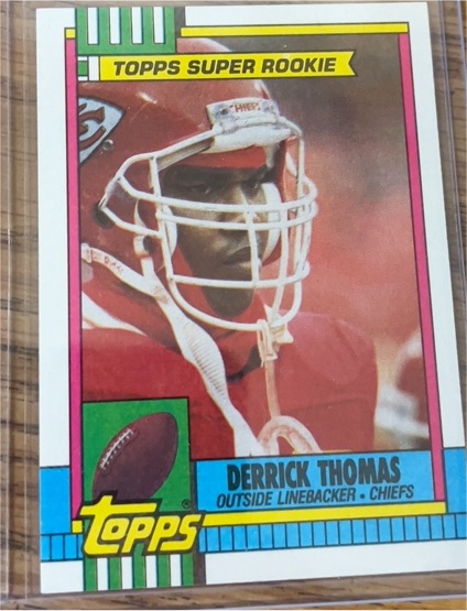 1990 Topps #248 Derrick Thomas — front