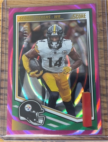 2025 Panini Score #180 George Pickens — front