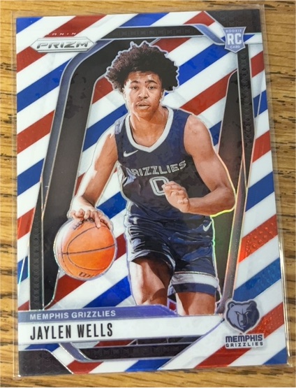 2024-25 Panini Prizm #239 Jaylen Wells — front