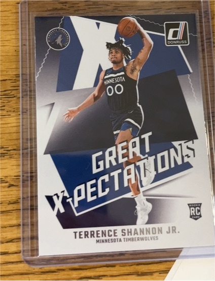 2024-25 Donruss #23 Terrence Shannon Jr. Great X-Pectations — front