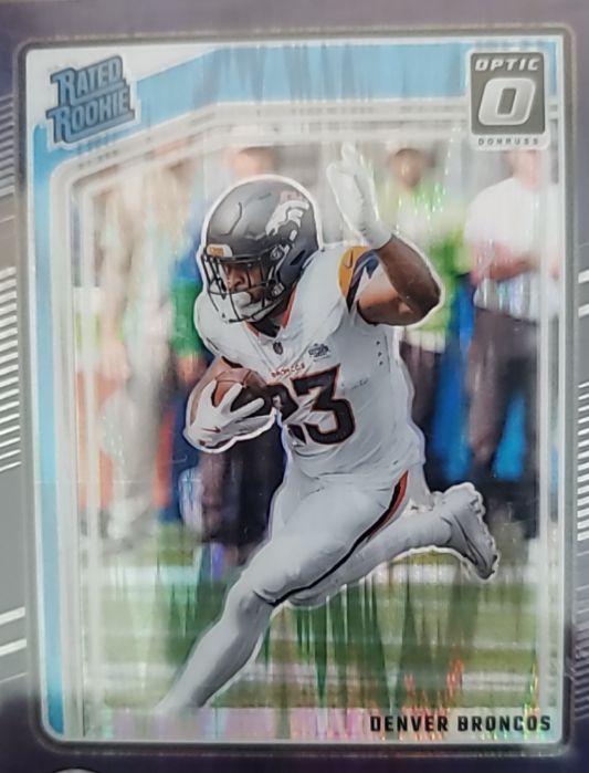 2024 Donruss Optic Rated Rookie Denver Broncos — front
