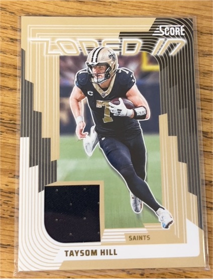2025 Panini Score Zoned In #ZON-THL Taysom Hill — front