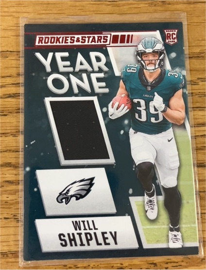 2024 Panini Rookies & Stars Year One #YO-WSY Will Shipley — front