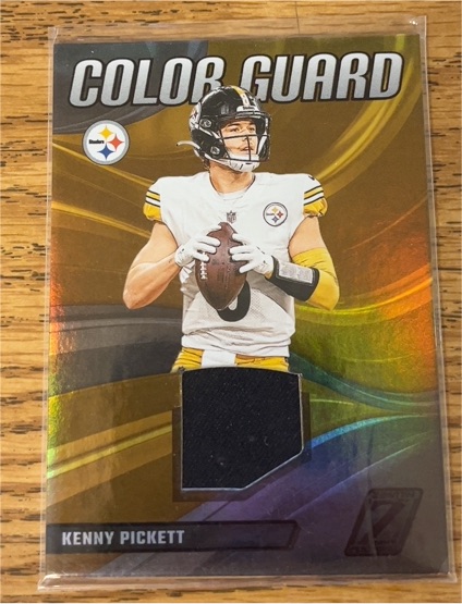 2023 Panini Zenith Color Guard #CG-8 Kenny Pickett — front