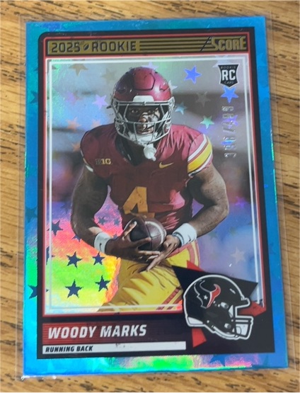 2025 Panini Score #43 Woody Marks — front