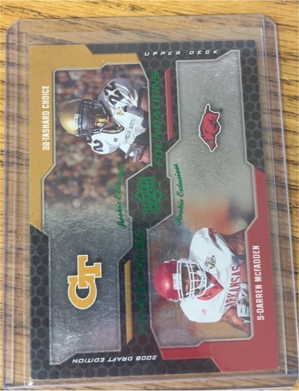2008 Upper Deck Draft Edition #230 Tashard Choice / Darren McFadden — front