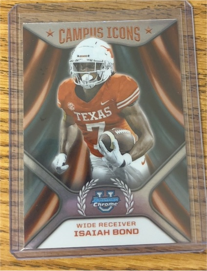 2024 Bowman Chrome University #CI-2 Isaiah Bond Campus Icons — front
