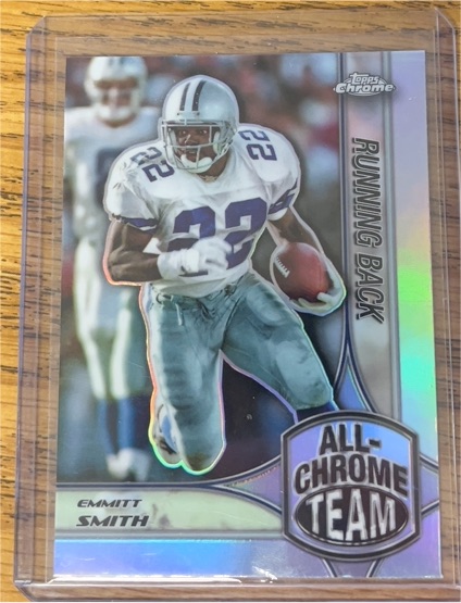2024 Topps Chrome #ACT-3 Emmitt Smith All-Chrome Team — front