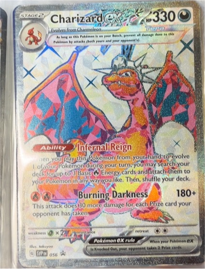 2023 Pokémon #056 Charizard EX — front