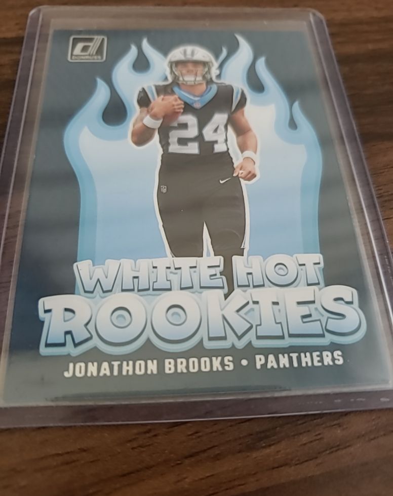 2024 Panini Donruss #WH6 Jonathon Brooks White Hot Rookies — front