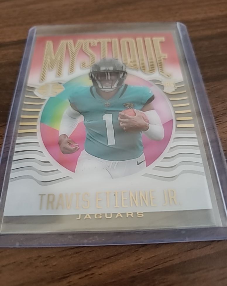 2021 Panini Illusions Mystique #MY-14 Travis Etienne Jr. — front