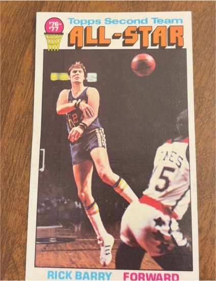 1976 Topps #132 Rick Barry — front