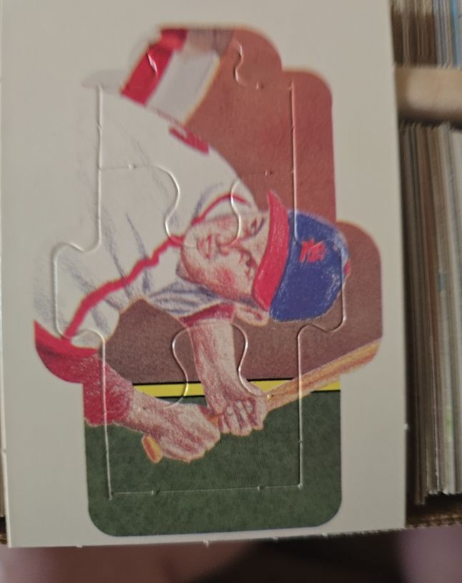 1988 Donruss Stan Musial Puzzle Card #34-36 — front
