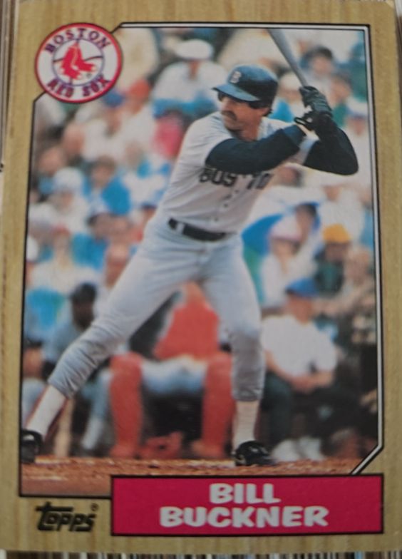 1987 Topps #764 Bill Buckner — front