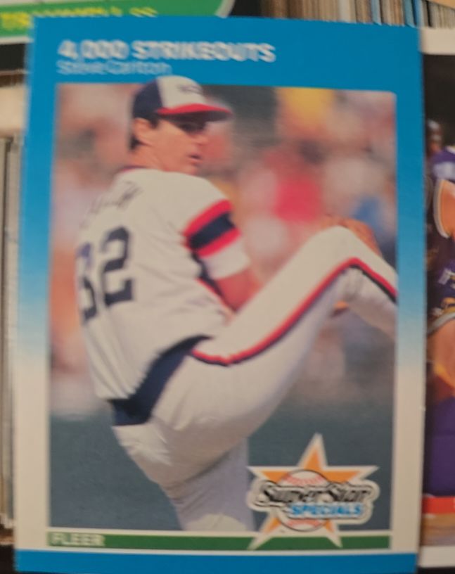 1987 Fleer #635 Steve Carlton Chicago White Sox — front