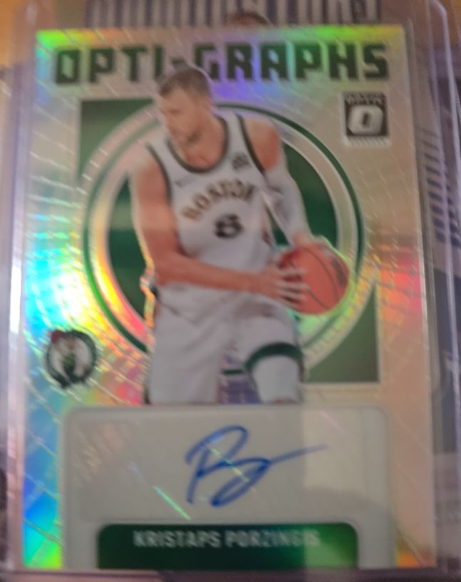 2024 Donruss Optic #OG POR Kristaps Porzingis Opti Graphs — front