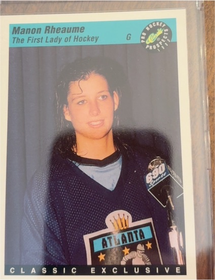 1993 Classic Pro Prospects #PR-2 Manon Rheaume — front