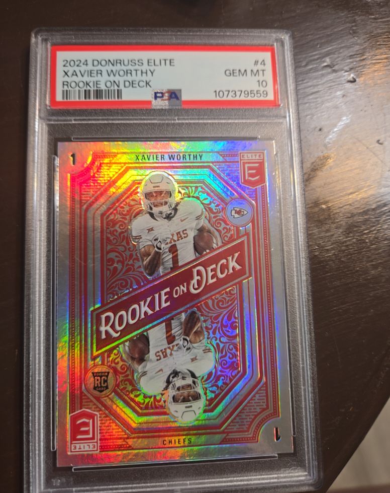 2024 Donruss Elite #4 Xavier Worthy Rookie On Deck — front