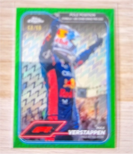 2024 Topps Chrome Formula 1 #154 Max Verstappen — front