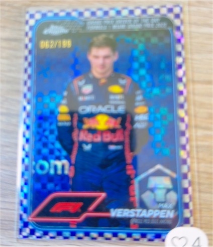 2024 Topps Chrome Formula 1 #163 Max Verstappen — front