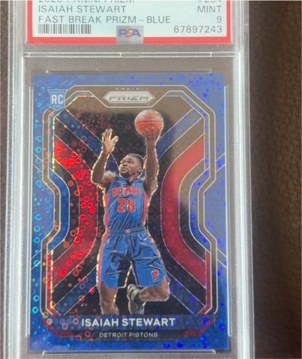 2020-21 Panini Prizm #254 Isaiah Stewart — front