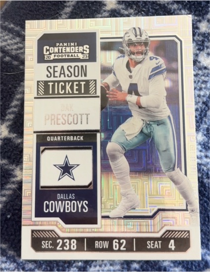 2023 Panini Contenders #28 Dak Prescott — front