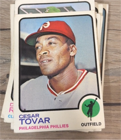 1973 Topps #405 Cesar Tovar — front