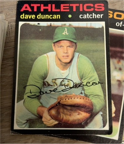 1971 Topps #178 Dave Duncan — front