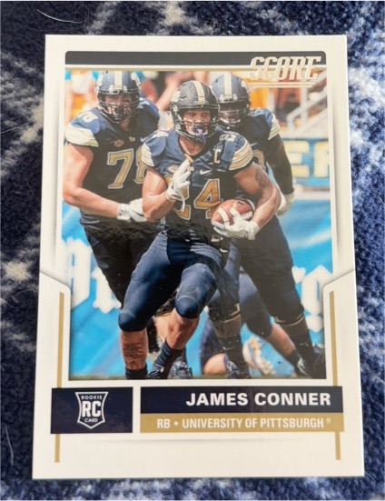 2017 Panini Score #413 James Conner — front