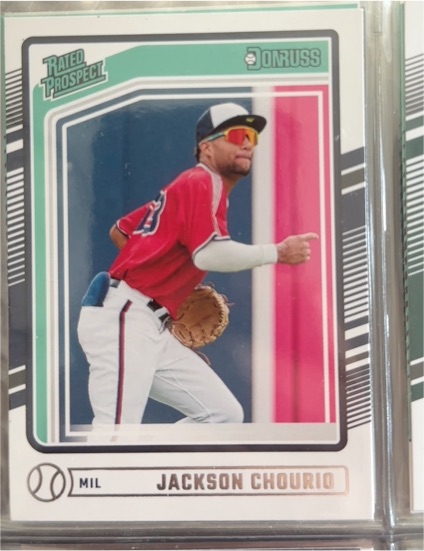 2024 Donruss #193 Jackson Chourio — front