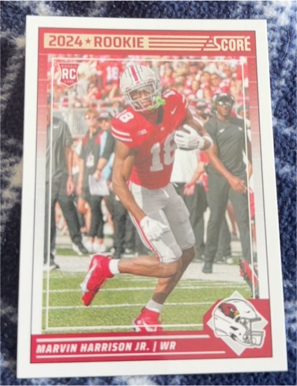 2024 Score #305 Marvin Harrison Jr. — front