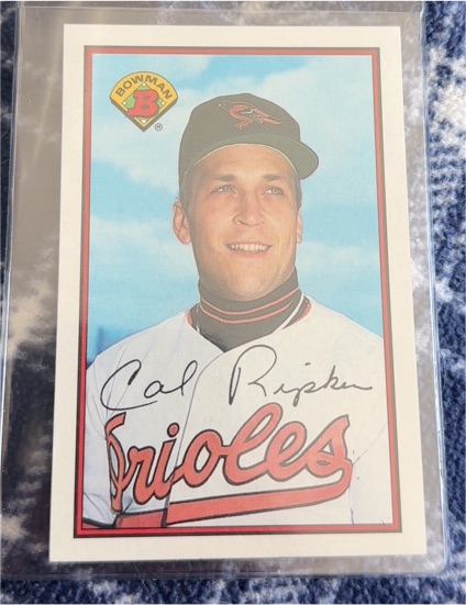 1989 Bowman #9 Cal Ripken Jr. — front