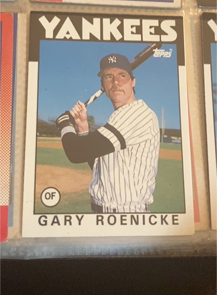 1986 Topps Traded #94T Gary Roenicke — front