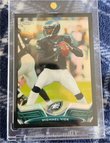 2013 Topps Chrome #168 Michael Vick — front