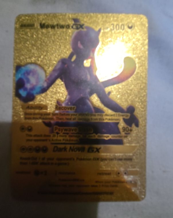 2020 Pokémon #058 Mewtwo GX — front