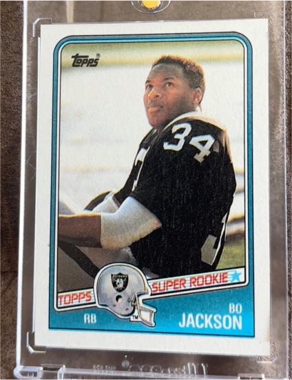 1988 Topps #327 Bo Jackson — front